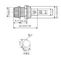 Fuse Holder &amp; Fcy; 15 &amp; KHcy; 36 mm